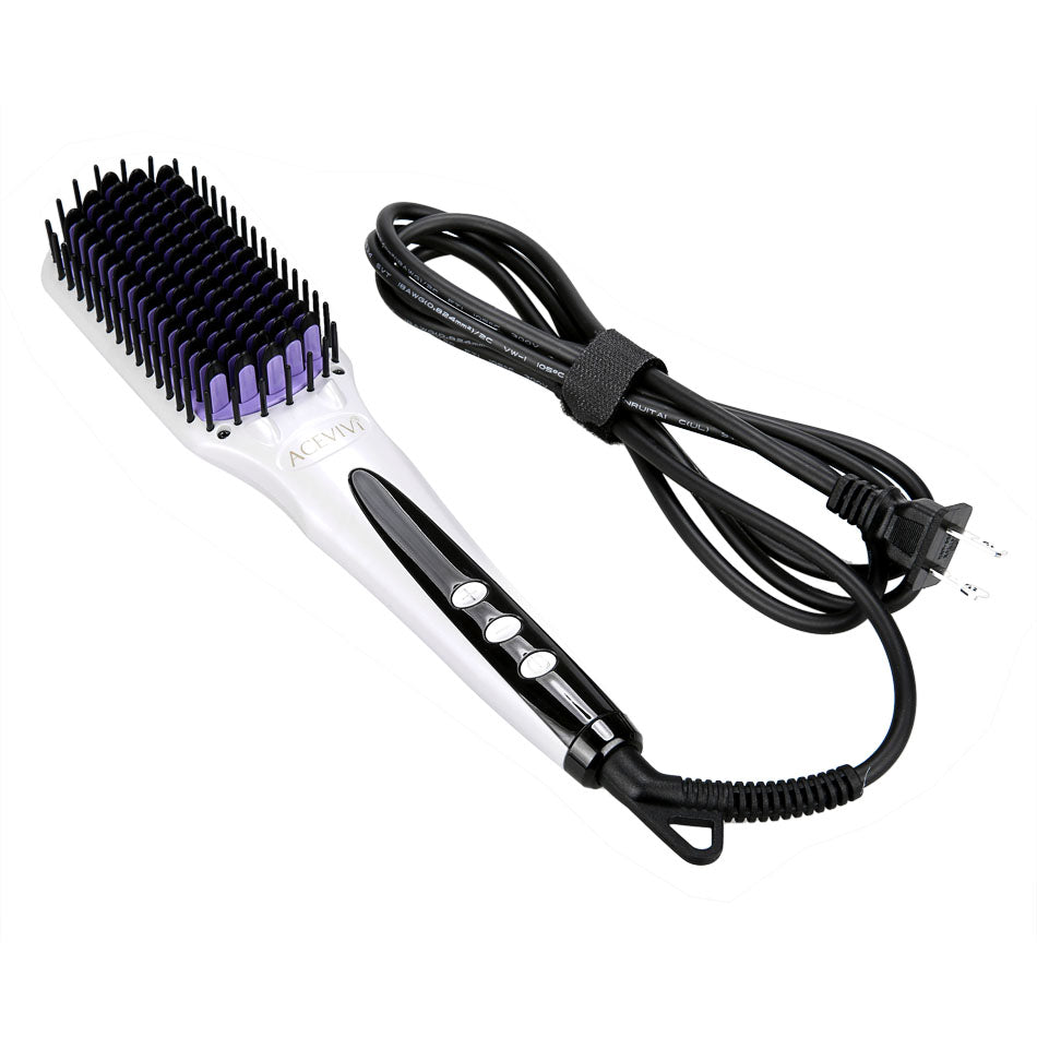 Digital Hair Straightener Brush